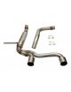 RC RACING reference and310-GN Stainless steel exhaust silencer