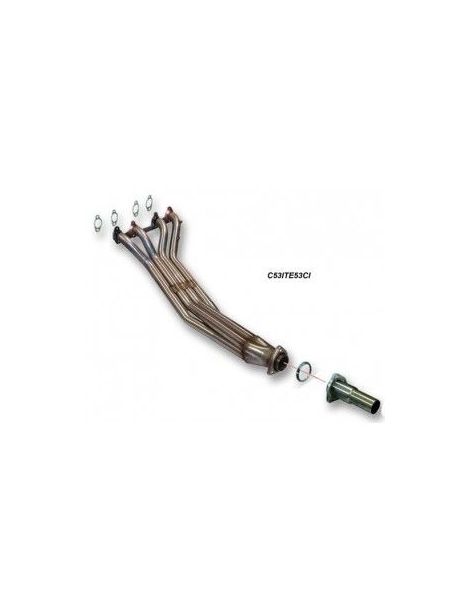 Collecteur avec tube de connexion inox RC RACING reference CE53ITE53I