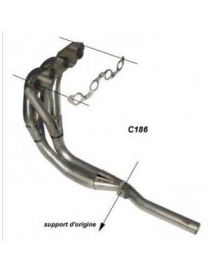 Colector de acero inoxidable RC RACING, referencia CE186