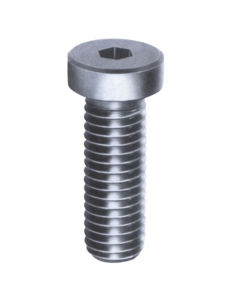 6mm x 1.5 - Vis longueur 16mm filetage complet, tête TCZH Inox A2