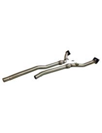 Tubes afriques/ decatalyseurs inox RC RACING reference TS378
