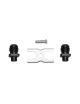 Kit 2 raccords MISHIMOTO pour radiateur d'huile pour BMW M3 (E46) 3.2 24V S54B32 343cv, 360cv 06/2000-07/2006