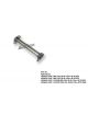 Descatalizador de acero inoxidable African Pipe / RC RACING para Honda Civic V 1.6 16V ESI 125 CV, motor D16Z6 92-96