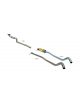 OPEL CORSA C 1.0 12V 58cv 01-03 Silencieux intermediaire inox RC RACING