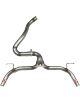 Silencieux tube inox RC RACING référence ET411-GA