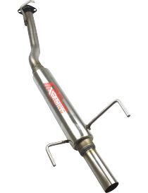 RC RACING reference ET219-GN Stainless steel exhaust silencer