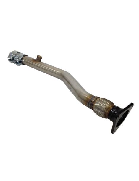 afrikanisch pipe / RC RACING Edelstahl-Entkatalysator für Originalkrümmer für RENAULT MEGANE II