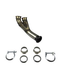 Tube afrique/ decatalyseur inox RC RACING reference KTS326-1