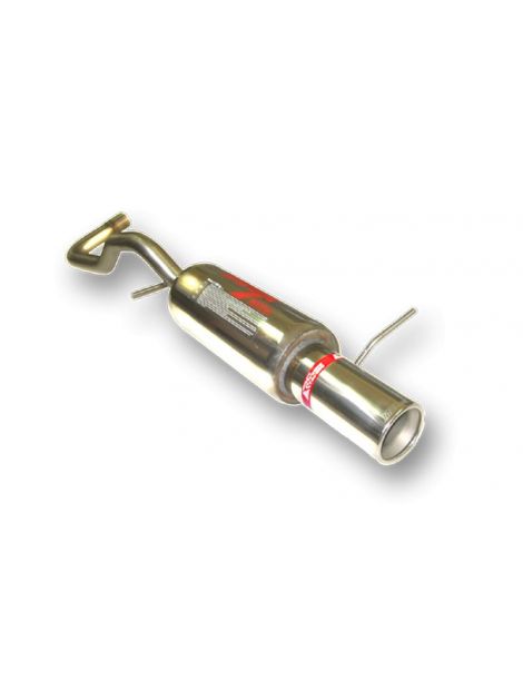 RC RACING stainless steel Group N exhaust for SEAT IBIZA 1.6 8V with ABS (93-04/97)