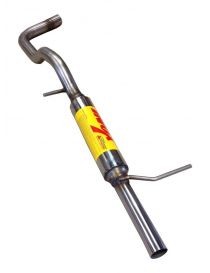 Scarico RC RACING in acciaio inox Gruppo N per SEAT IBIZA 1.6 8V 75hp Motore 1F 93-04/97