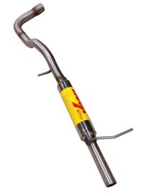 Scarico RC RACING in acciaio inox Gruppo N per SEAT IBIZA CUPRA 1.8 TURBO 156 CV 1997-2002