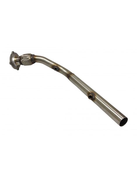 Afrikanischer Auspuff / RC RACING Edelstahl-Katalysator-Ersatzrohr für SEAT IBIZA CUPRA 20V 1.8 TURBO 156 PS Motor AQX 00-