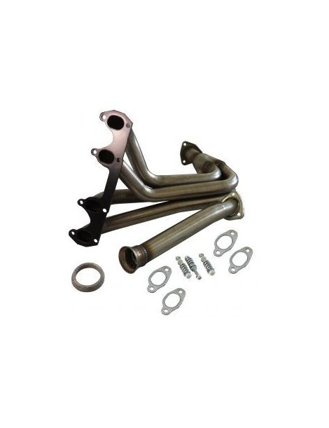 Colector RC RACING 4 en 1 con tubo de conexiÃ³n de acero inoxidable para VOLKSWAGEN GOLF I 1.6 8V CABRIO GLI 110