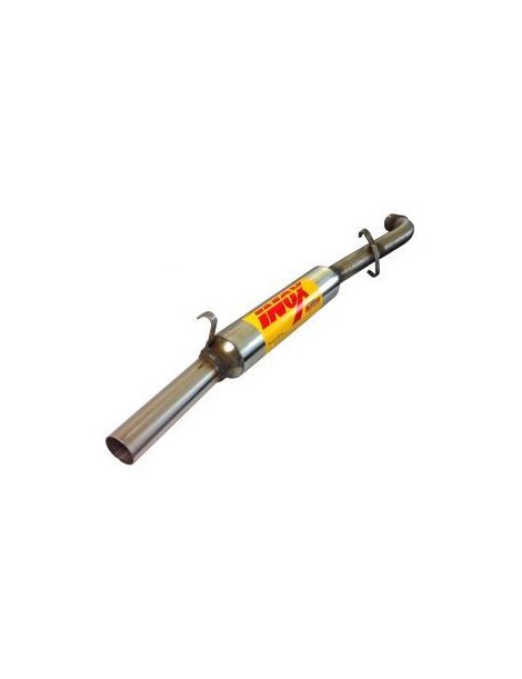 Escape de acero inoxidable Grupo N RC RACING para Volkswagen Golf II 1.6 8V, motor 75 CV, EZ 84-92