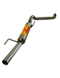 Scarico RC RACING in acciaio inox Gruppo N per VOLKSWAGEN GOLF III 1.4 8V 60 CV Motore ABD 11/91-07/93