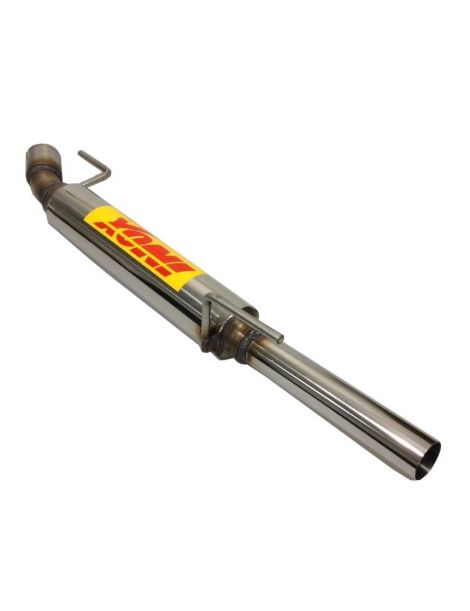 Scarico RC RACING in acciaio inox Gruppo N per VOLKSWAGEN GOLF III 2.0 16V 150 CV Motore ABF 93-95