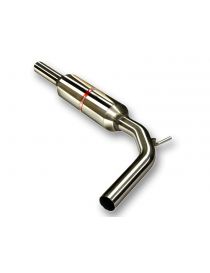 Silenciador intermedio de acero inoxidable RC RACING para VOLKSWAGEN POLO 1.6 16V GTI 125cv Motor ARC 10/99-01