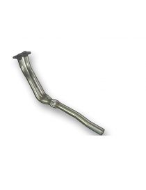 Tubo de descatizador/convertidor cataatlÃ©tico de acero inoxidable RC RACING para colector original de Volkswagen Golf IV