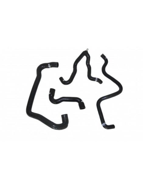 PEUGEOT 106 S16 L3 96-03 Satz mit 4 Silikon-Wasserschluchen ohne Ölkühler, REDOX, mit Klemmen