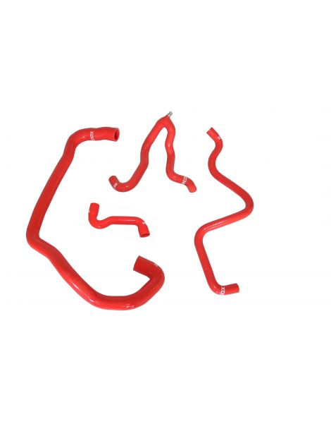 PEUGEOT 106 S16 L4 96-03 Kit di 4 tubi acqua in silicone senza radiatore olio, REDOX, con fascette