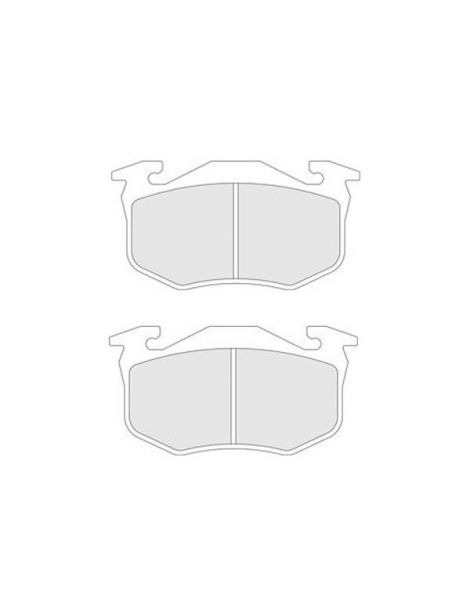 Plaquettes Arrières Carbone Lorraine RC6 pour RENAULT Clio 2 RS 2.0 16V F4R 02/2000- 