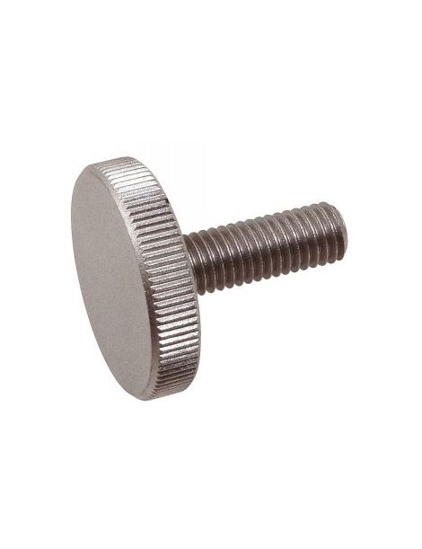 Vis de purge M6 longueur 12mm pour circuit de refroidissement, tête moletée plate