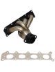 Collettore di scarico PEUGEOT 206 2.0 S16 - 2000 RC RACING