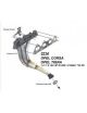 Colector de escape 4 en 1 de acero inoxidable para OPEL CORSA B 1.4 16V 90cv Motor ECOTEC 94-