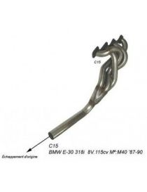 Colector de acero inoxidable 4 en 1 distribuido por IRESA y fabricado por RC RACING. NO HOMOLOGADO para USO EN CARRETERA.