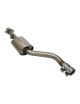 Scarico Africa/decatalizzatore con silenziatore per BMW 316i COMPACT E36 1.9 8V 99-01 105 CV.