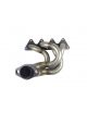 Collettore 4 in 1 in acciaio inox per RENAULT CLIO II RS 2.0I 16V 172HP Motore F4R.