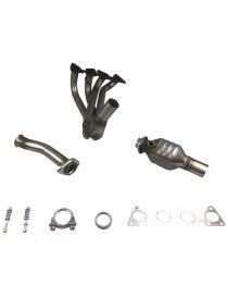 Collettore di scarico PEUGEOT 206 1.6 S16 2001- RC RACING con catalizzatore sportivo + prolunga