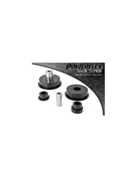 POWERFLEX Black Series harde geluidsdempende motorsteunenkit voor Clio 16s/W