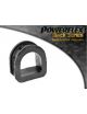 kit de bujes duros Powerflex Black Series Anti-R con ojal de 18 mm para Golf 2/3 x 2