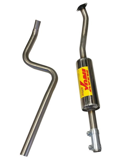 PEUGEOT 207 1.6 16V VTI 07- Intermediate Exhaust with RC RACING Silencer