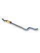 Escape intermedio con silenciador RC RACING para PEUGEOT 207 1.4 16V 90 CV ET3J4 2006-2013