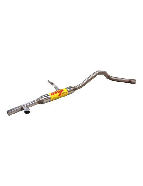 Escape Grupo N de acero inoxidable RC RACING para RENAULT MEGANE II COUPE Cabriolet 1.6 16V 112cv 10/02-