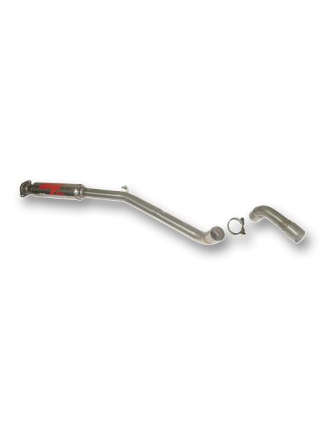 Silenziatore intermedio in acciaio inox RC RACING RENAULT CLIO II RS 2.0 16V 2000-2003