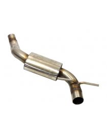 Silenziatore intermedio/secondario in acciaio inossidabile RC RACING per VW Golf 3 VR6 Mot AAA