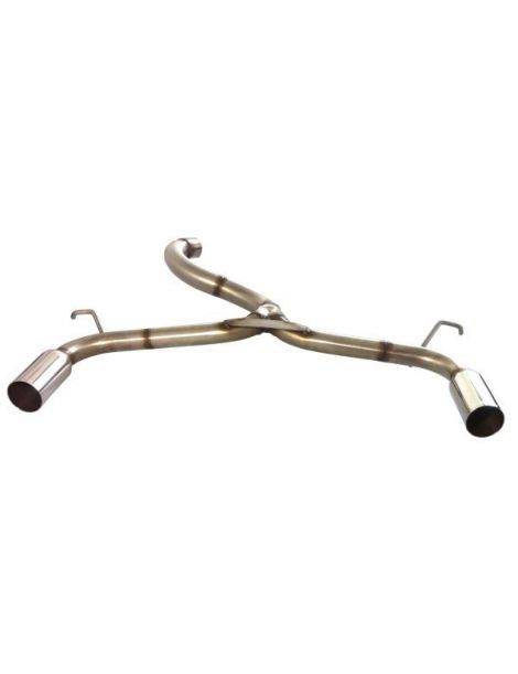 Tubo di scarico RC RACING in acciaio inox per FORD Focus II 2.5 ST 225 CV a dal 2005 in poi