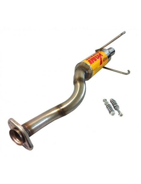 Escape RC RACING de acero inoxidable Grupo N para Honda Civic 1.6 16V VTEC, motor de 110 CV, D16V1 (aÃ±o 2001)