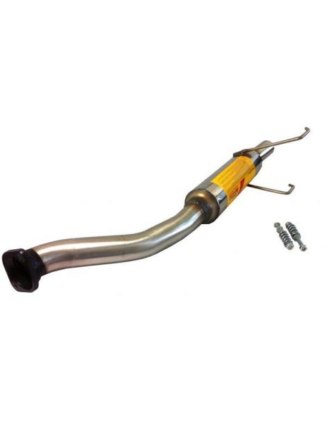 Scarico RC RACING in acciaio inox Gruppo N per HONDA CIVIC 1.4 16V 75hp Motore D14A3