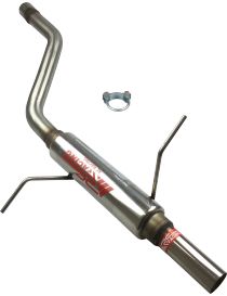 Scarico RC RACING in acciaio inox Gruppo N per BMW E46 318CI 1.9 M43B19 118 CV 11/1999 - 09/2001