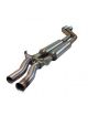 Decatalizzatore africano / RC RACING in acciaio inox per BMW 328I E-36 24V 96-