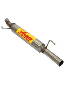 Scarico RC RACING in acciaio inox Gruppo N per FORD FIESTA 96 1.3 8V 60 CV 96-