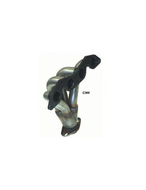 Colector de escape RC RACING 4 en 1 inox para Honda Civic 1.6 16V VTEC Sport, motor de 110 CV, D16V1 (aÃ±o 2004)