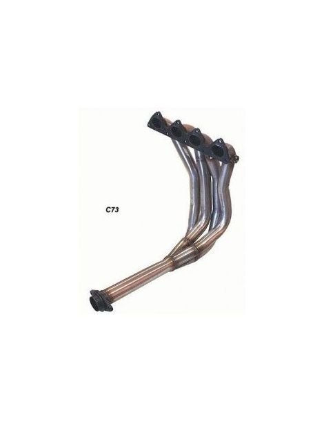 Colector de escape RC RACING 4 en 1 de acero inoxidable para Honda Civic 1.6 16V VTI VTEC 160 CV, motor B16A2 91-