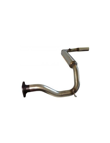 Scarico RC RACING in acciaio inossidabile Gruppo N per HONDA CIVIC 1.4 16V Motore D14A1 87-91