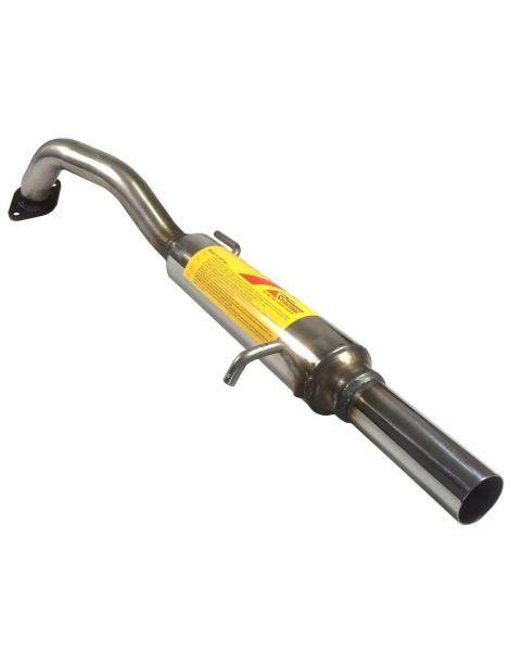 HYUNDAI COUPE 1.6 16V FX 105cv 2002-2009 Silenziatore scarico Gruppo N RC RACING