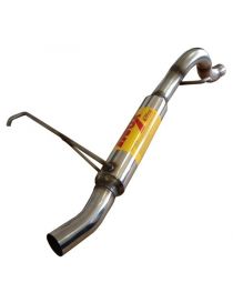 OPEL CORSA D OPC 1.6 TURBO 16V 192cv 07-09 Silenziatore Gruppo N acciaio inox RC RACING